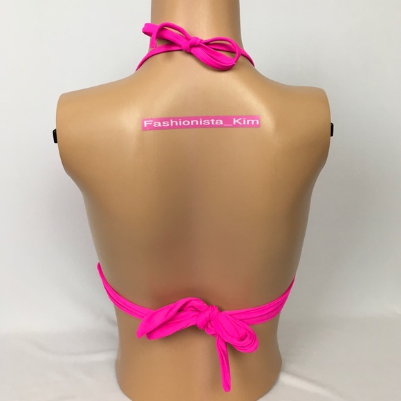 ❗️🆕😍 Victoria’s Secret plunge halter swim top - Picture 4 of 8